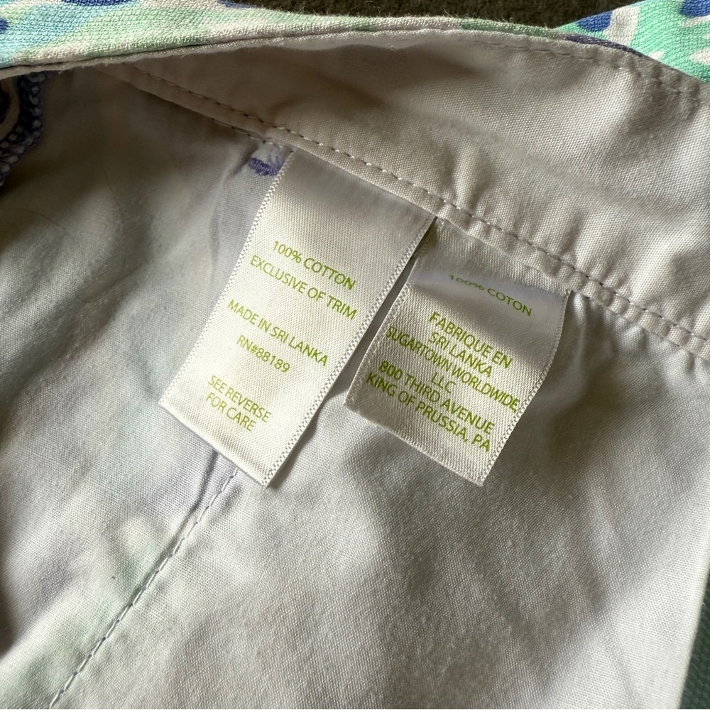 Lilly Pulitzer Women's Lilac Nice Buttercup Shorts 2 - Picture 8 of 8